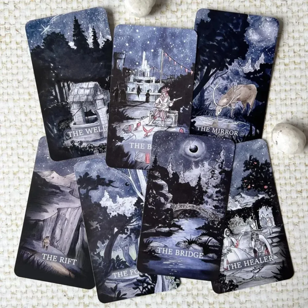 The Endless Oracle 9*6cm A Hand-Illustrated Myriorama Oracle Deck 56 Pcs Cards — image 5