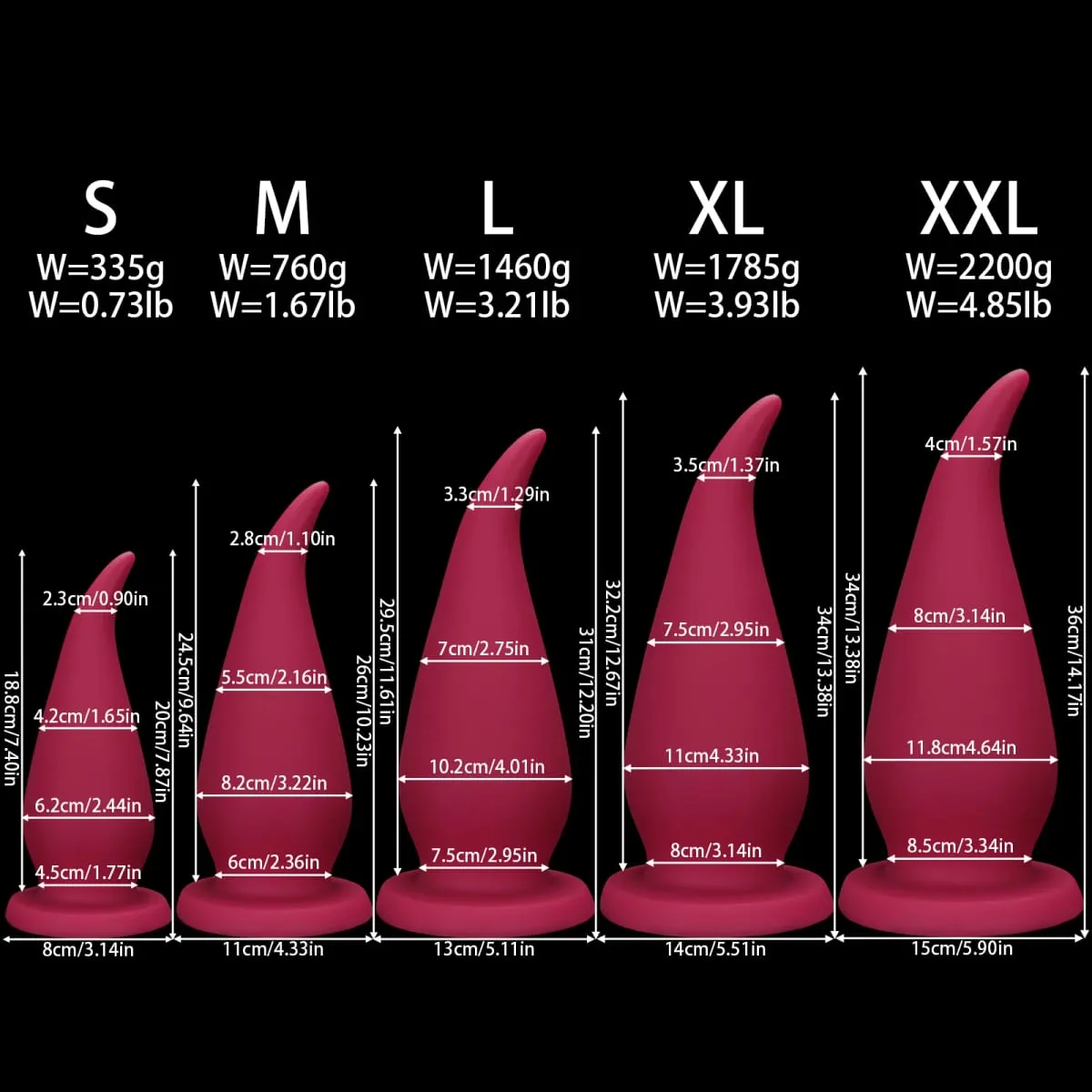 Silicone Malaking Anal Plug Malaking Butt Plug Dildo Anal Dilator Ass plug Masturbator Adult Sex Toys 18 Para sa Mga Lalaki Babae Gay Sex Shop 성인용품 — image 6