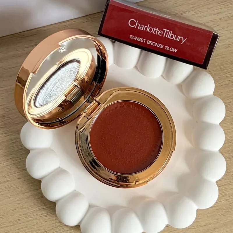 CT Lip Cheek Κρέμα ρουζ διπλής χρήσης Δύο Χρώμα Highlight Powder Αδιάβροχο ρουζ και δίχρωμες ανταύγειες Blusher Cosmetics — image 10