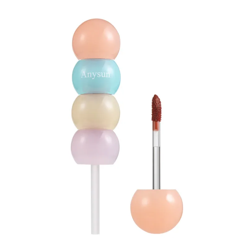 Lip Gloss σε σχήμα Ginger Candy με υγρή και θρεπτική υφή μακράς διαρκείας και ζωηρό χρώμα Ένα χαριτωμένο lip gloss.