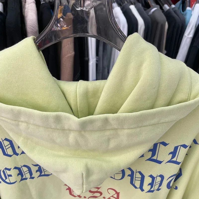 Nuevas sudaderas con capucha PALY de gran tamaño para hombre y mujer, cárdigan Vintage informal lavado negro dañado de la mejor calidad, sudaderas con cremallera — image 24