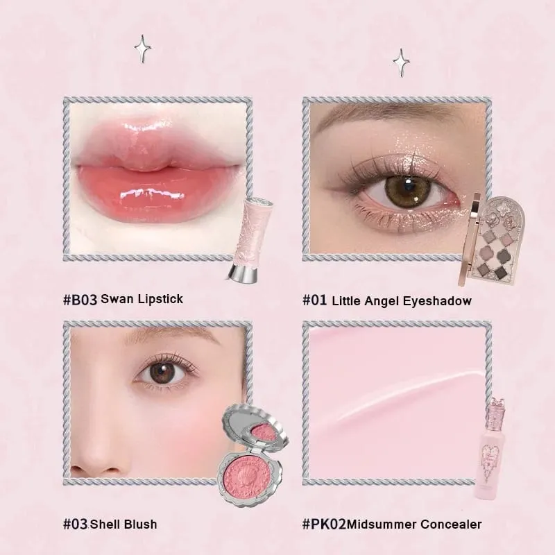 Συλλογή Flower Know Little Angel Κουτί δώρου Μακιγιάζ Eyeshadow Blush Cream Matte Lipstick Highlighter Full Kit All In One — image 20