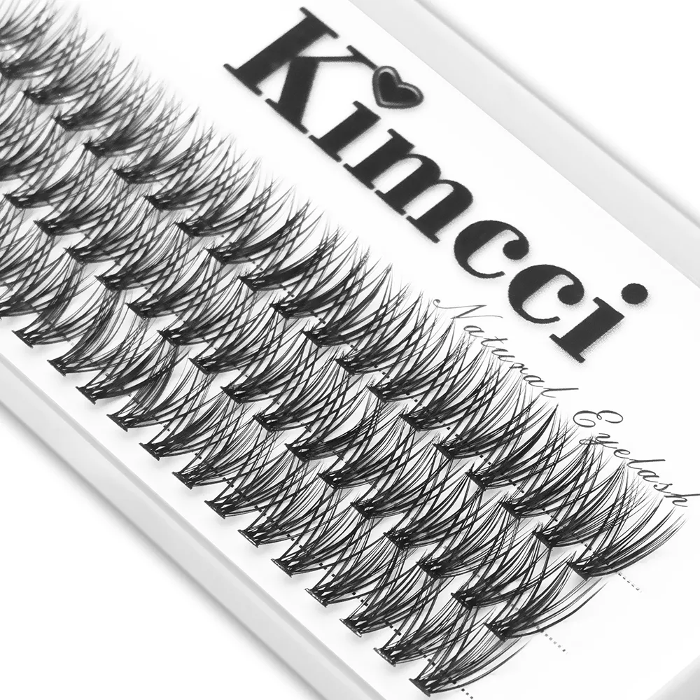 Kimcci 60 csomós/tok természetes műszempilla hosszabbító smink 30p Mink egyéni műszempilla professzionális műszempilla beoltó csillók — image 3