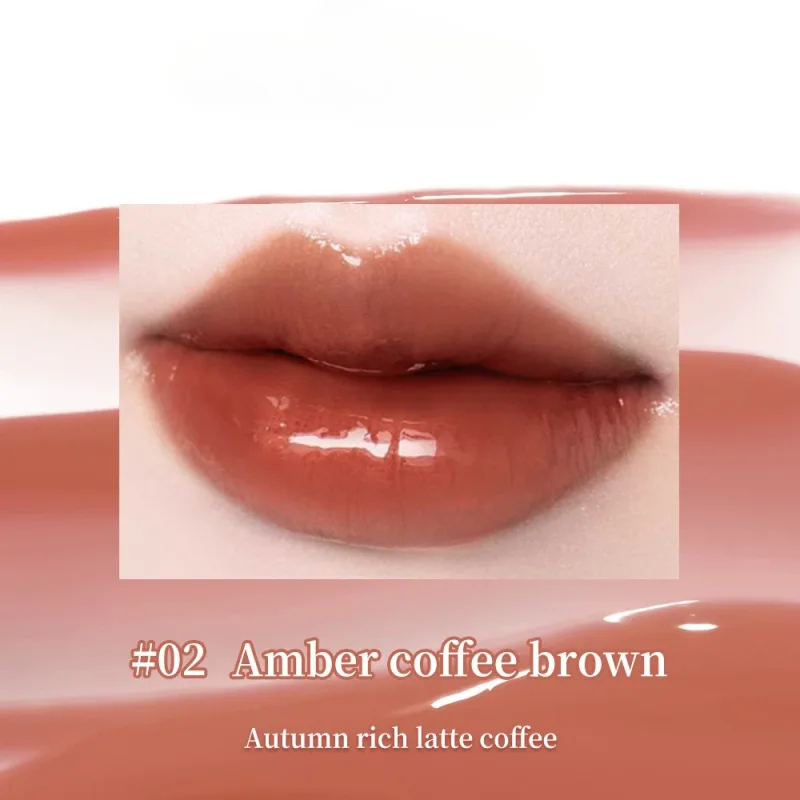 Lip Gloss σε σχήμα Ginger Candy με υγρή και θρεπτική υφή μακράς διαρκείας και ζωηρό χρώμα Ένα χαριτωμένο lip gloss.