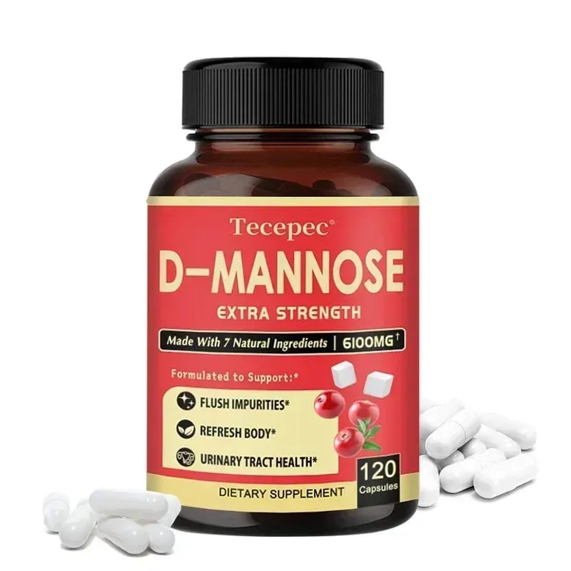 D-Mannose - Suplemento Orgânico de Cranberry para Apoiar a Saúde do Trato Urinário e da Bexiga e Reduzir Infecções do Trato Urinário