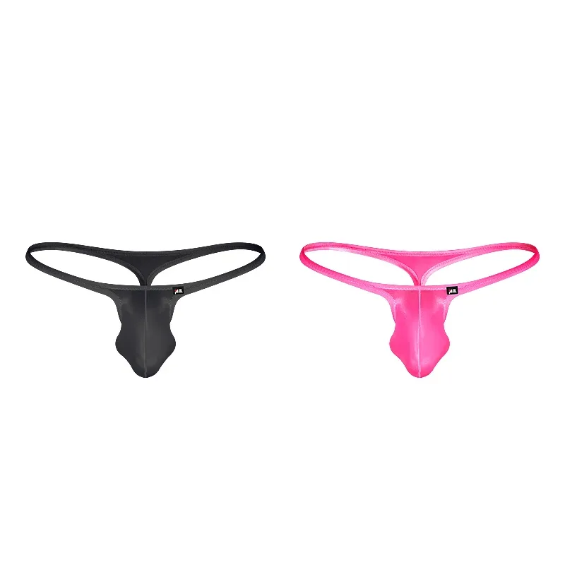 Men's Underwear Japanese Style Ultra-Thin Ice Silk Thong Low Waist Elastic Comfortable T-Back — image 29