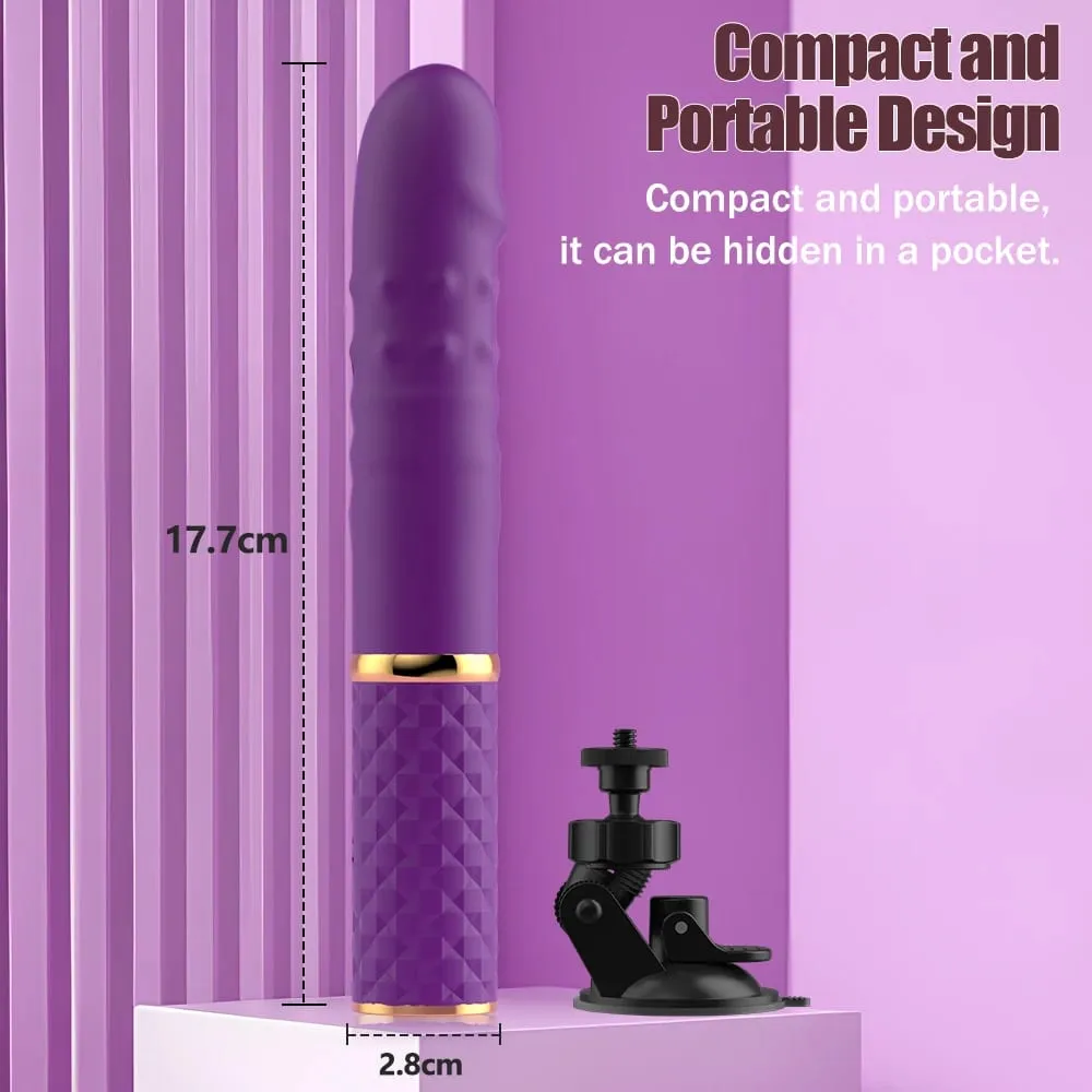 Αυτόματη ώθηση G Spot Dildo Sex Machines Δονητής βεντούζας 10 Thrusts Τρόπος ώθησης Κλειτορική πρωκτική διέγερση κόλπου Παιχνίδια για ενήλικες — image 3