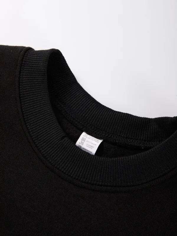 Pánský fleece podzimní top Street univerzální svetry Pohodlné základy Mikiny Sport Neformální Sportovní oblečení Denní měkké oblečení — image 6