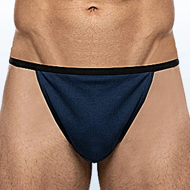 3PCS Men's Japanese Style Fundoshi Cotton Underwear, Breathable Comfort Sports Thong for Men, No Pouch, Sexy Loincloth Private — image 5