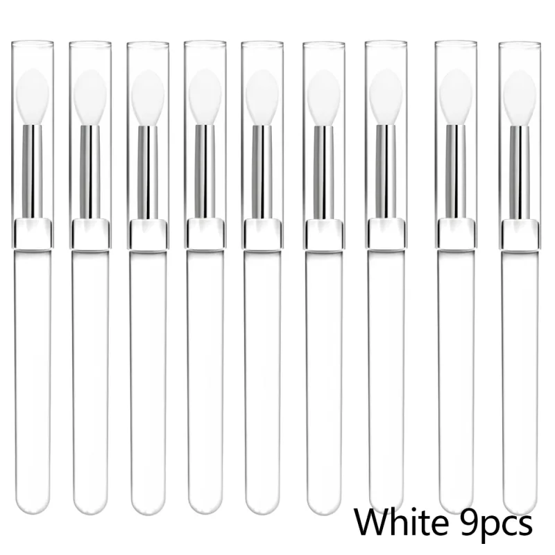 3/15 PCS Silicone Lip Mask Applicator Reusable Lip Brush Transparent Lipstick Tool For Lip Gloss Eyeshadow Brushes Εργαλεία μακιγιάζ