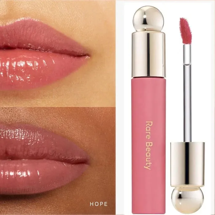Rare Beauty Melting Cream Blush Makeup Matte Pearlescent Texture Glitter Blush Highlighter Bright Nourish Moisturize Lip Gloss — image 10