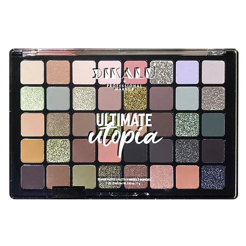 Boutique 96 Colors Eye Shadow Plate Shimmer Matte Sequin Eyeshadow Colorful Stage Ball Dedicated Neon Eyeshadow Palette Beauty — image 7