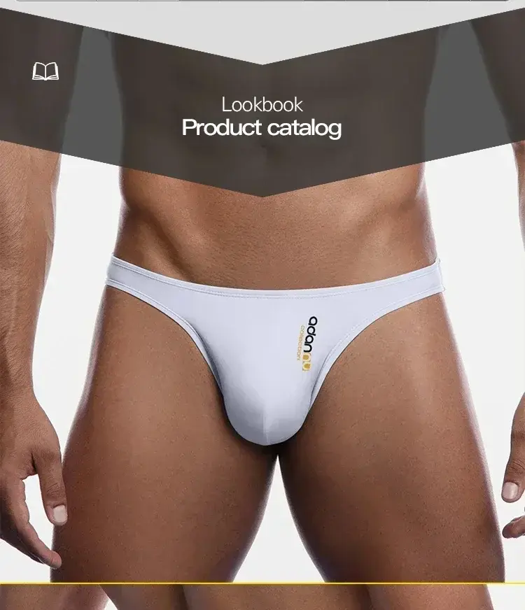 Summer Men's Underwear Modal Sexy Briefs Male Solid Panties Cueca Tanga Comfortable Underpants Breathable Quick Dry Soft Briefs — image 11