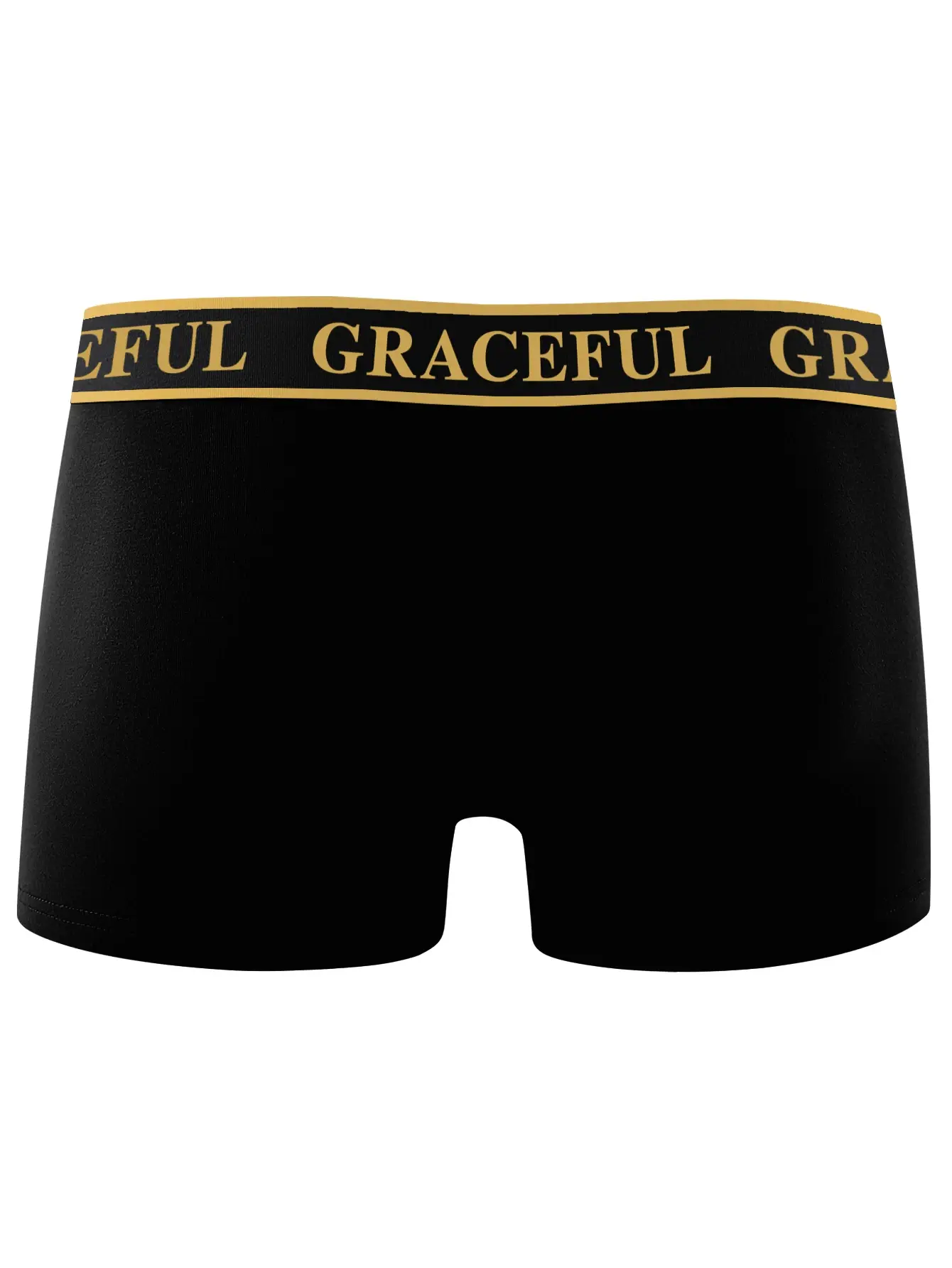 4-Pack Men's Underwear Comfortable Breathable Soft Boxer Shorts Black Gold High-End Sporty Casual Men's Briefs Underwear — image 10