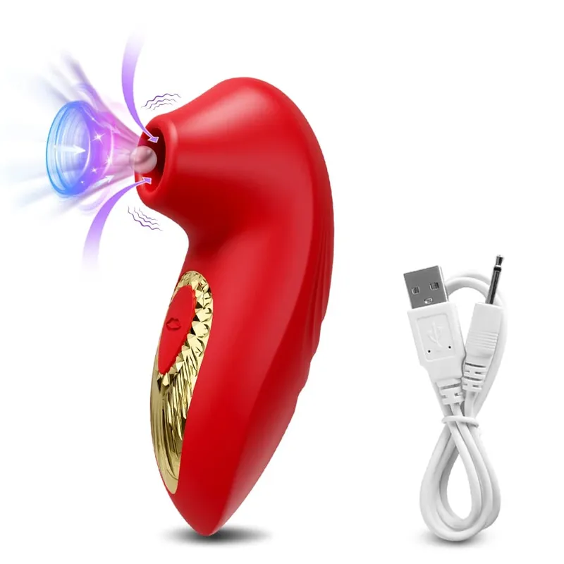 Clit Sucker Vibrator Vacuum Sucking Vibrating Clitoris Nipples Stimulator Θηλυκός αυνανιστής Είδη για ενήλικες Παιχνίδι σεξ για γυναίκες — image 18