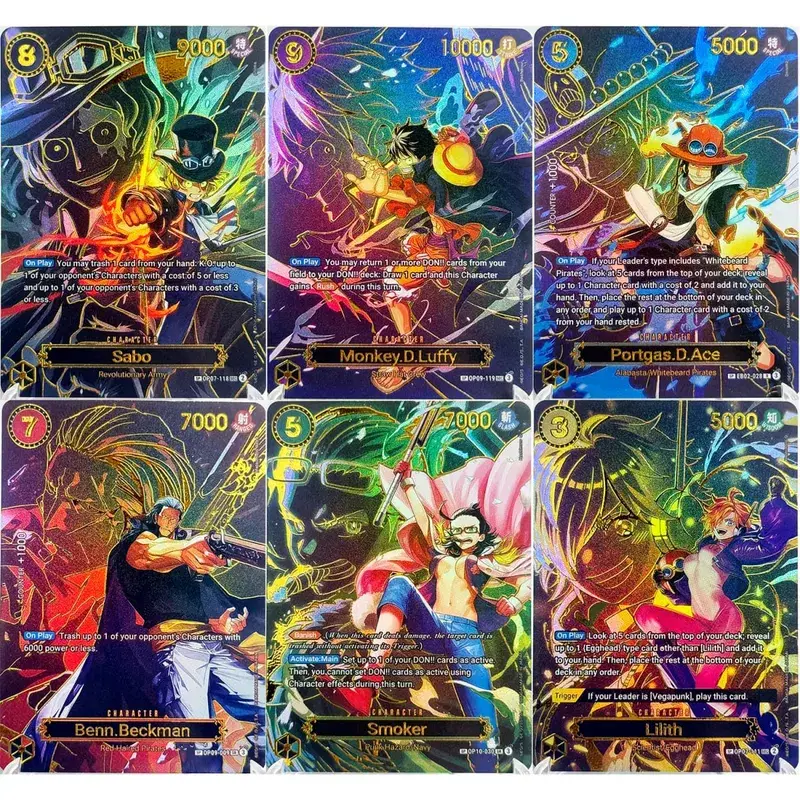 Full Set One Piece Card Game SP Rare Card Complete Collection Υψηλής ποιότητας DIY Replica Anime Foil Proxy Card [Αγγλικά/Ιαπωνικά]