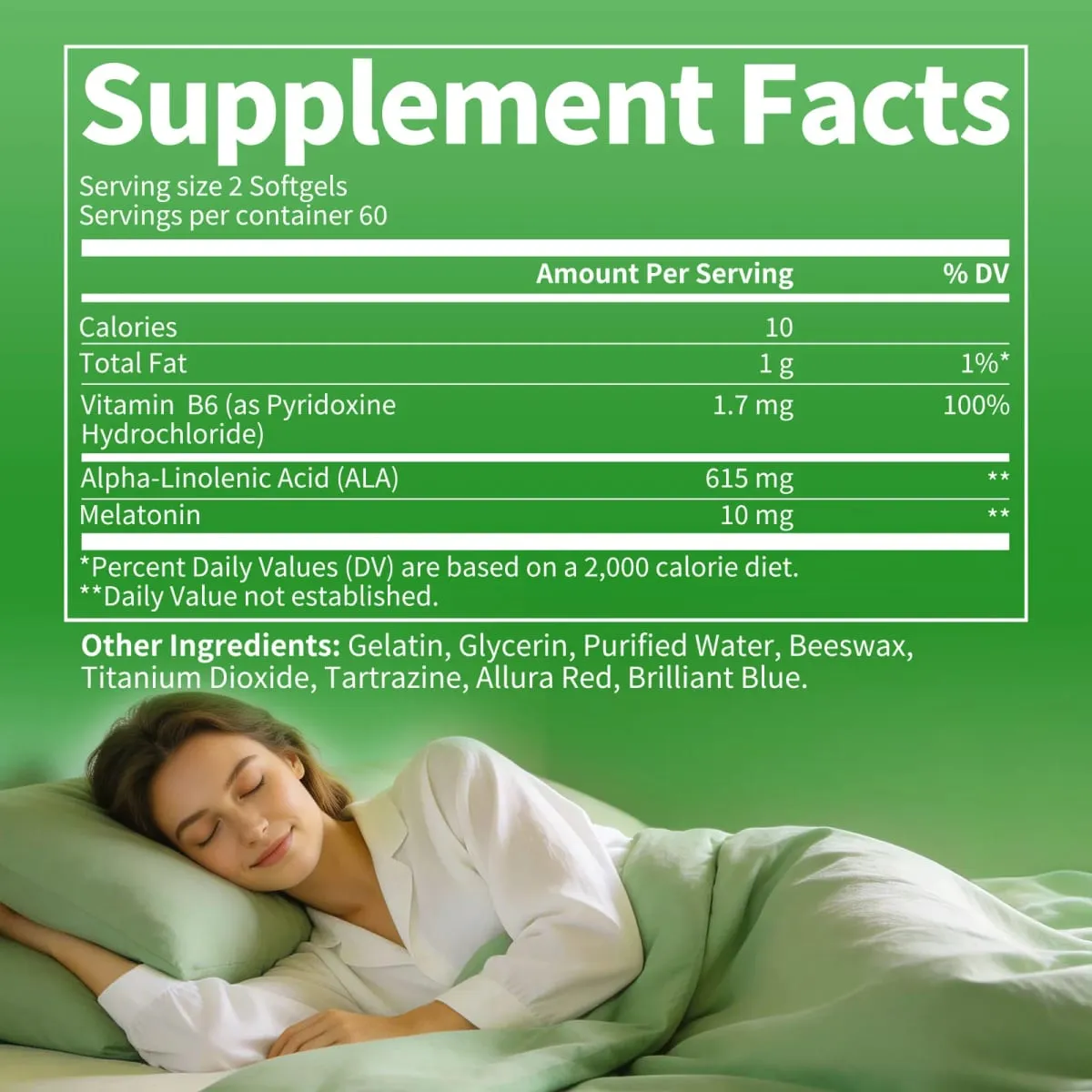 Melatonin 5mg Vitamin B6 Anti Stress Tools Sleeping Pills Melatonin to Sleep Stay Asleep Longer For Adult Beauty Health