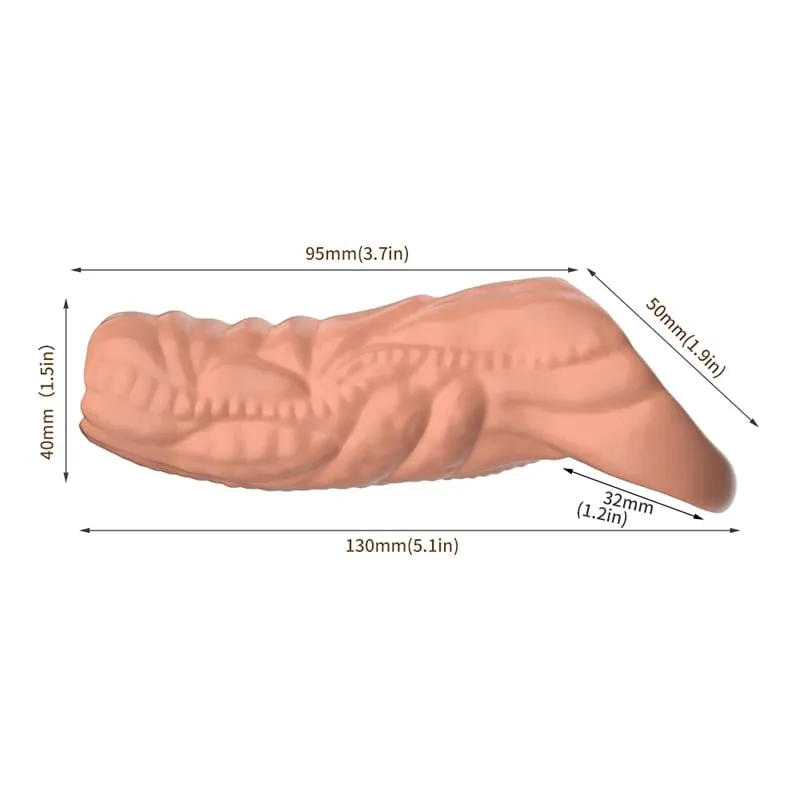 Silicone Penis Cock Rings Reusable Men Penis Sleeve Delay Ejaculation Penis Magnify Condoms Dick Sleeve Enlargement Sex Toys 18+ — image 8
