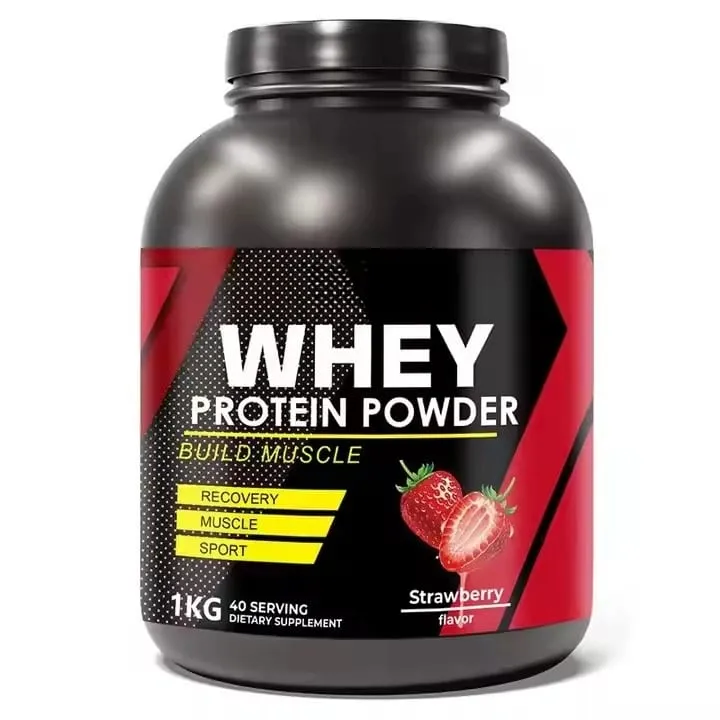 Whey Protein Powder Concentrate 20G Protein Supports Muscle Growth & Recovery Chocolate Vanilla Strawberry Milk 40 Servings 1kg — image 10
