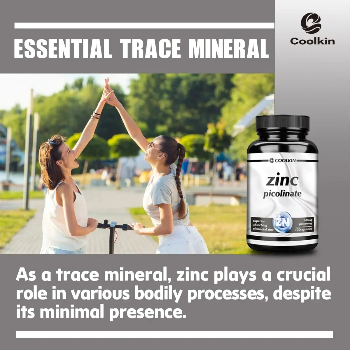 Zinc Picolinate Capsules - Boosts Immune Support Sleep & Energy