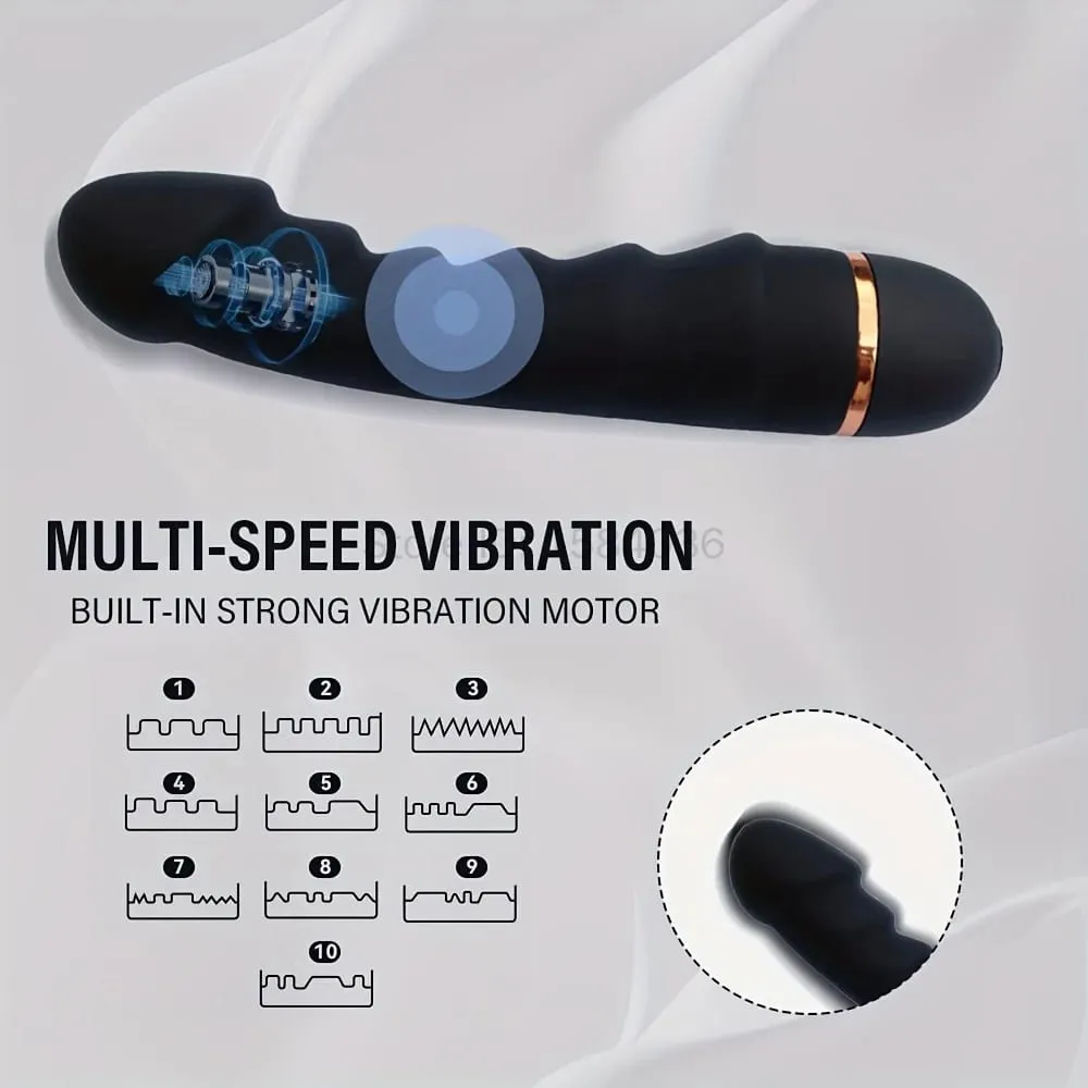 Strong Motor 20 Modes Vibrator Soft Silicone Dildo Realistic Penis G-spot Clitoral Stimulator Female Masturbator Adult Sex Toys
