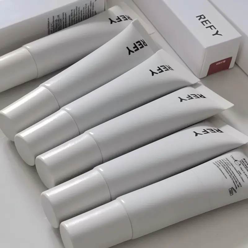 Brand Refy Lip Gloss Metal Applicator Deeply Moisturizing Nourishing Plumping Shine Non-Sticky Satin Nude Lip Makeup Cosmetics — image 2