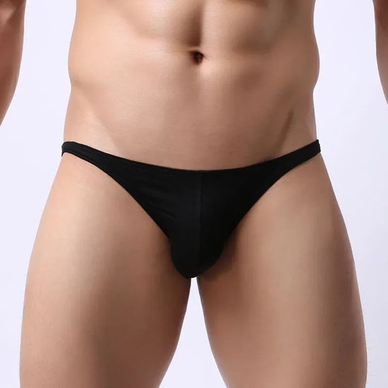 Pure Cotton Low-Waist Sexy Breathable Men's Briefs