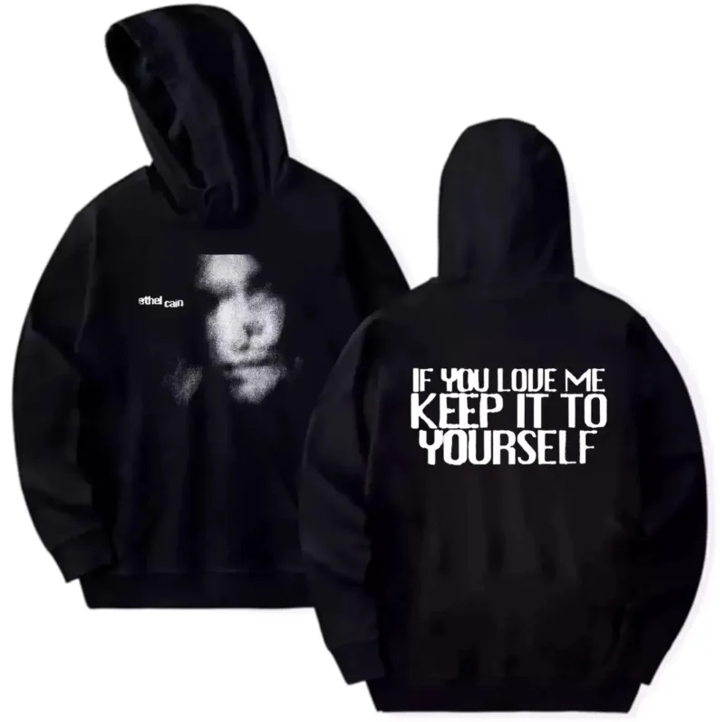 Mercancía de Ethel Cain Tour, regalos para fanáticos, sudadera con capucha negra unisex, el mejor regalo para sudadera con capucha diaria para hombres, sudadera con capucha exclusiva para entusiastas del cine