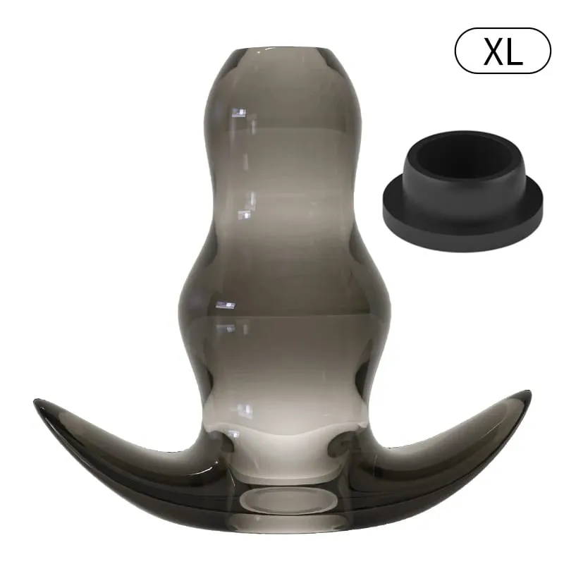 5 Sizes Hollow Anal Plug/Dilator/Dildo Soft Speculum Prostate Massager Butt Plug Set Intimate/Enema Sex Toys For Women Men Gay