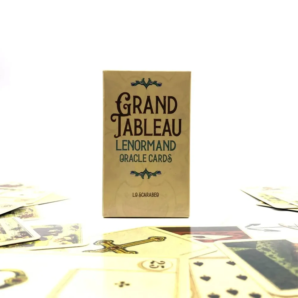 Εγχειρίδιο Grand Tableau Lenormand Oracle Decks A 36 English Divination Edition Deck Borad Games with Paper — image 3