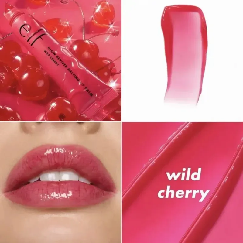 Hot Sale New Elf Bubblegum-Cherry Mango-Watermelon Lasting Moisturizer Lip Gloss Lip Balm & 8 Colors Cream Blush Brand Cosmetics — image 18