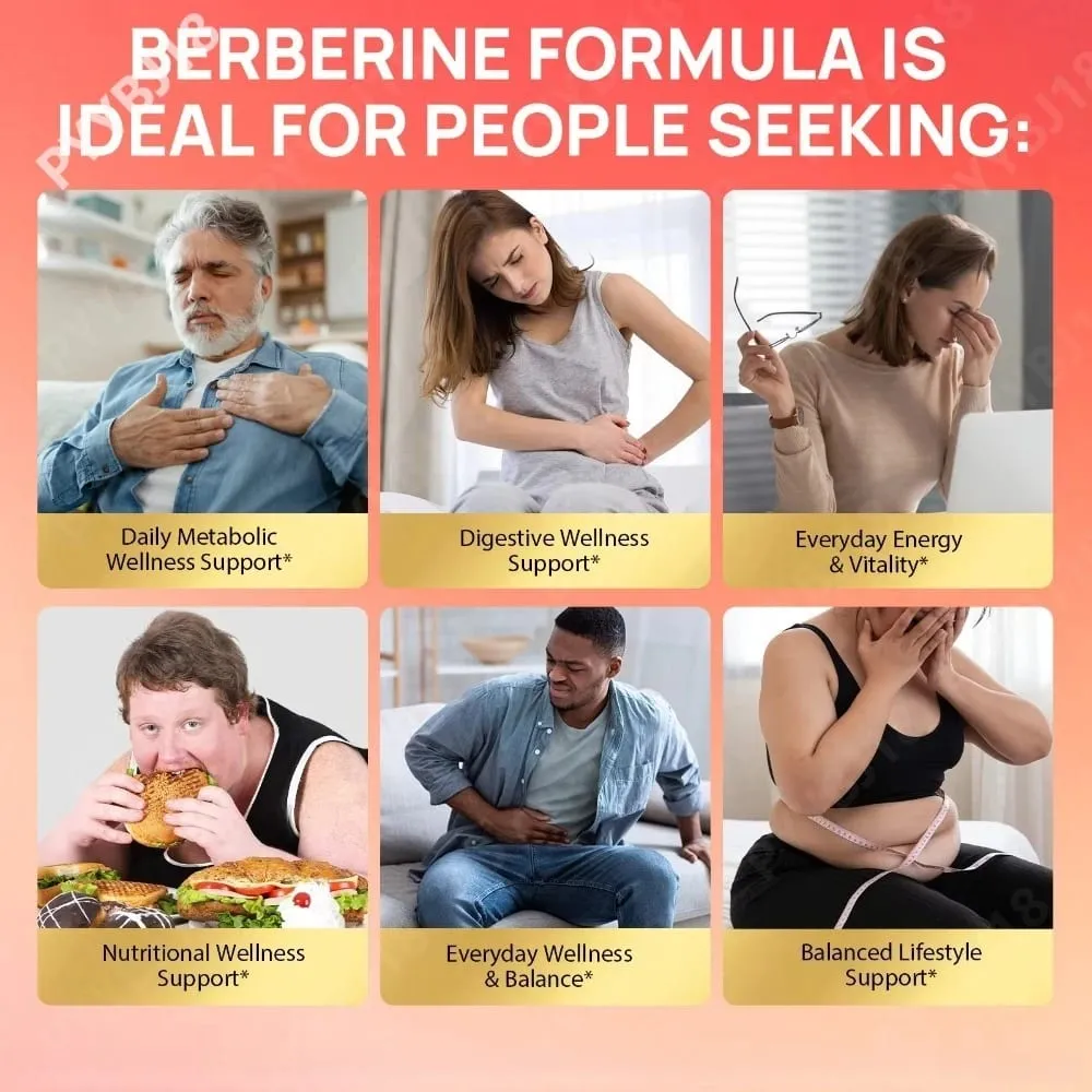 Berberine Liquid Drops Chromium & Ceylon Cannamon Supports Vitality Metabolic Wellness Health Digestive Health Χωρίς Ζάχαρη Μη ΓΤΟ 60ml — image 4