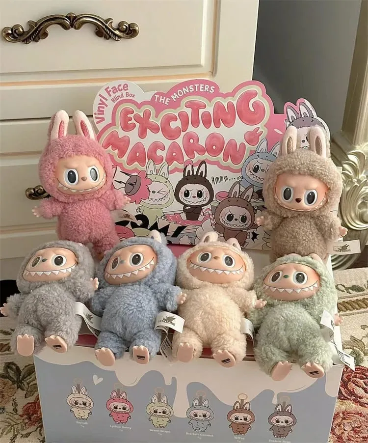 Πρωτότυπο POP MART LABUBU Blind Box Toys THE MONSTERS Συναρπαστικό Macaron Vinyl Face Surprise Mystery Box Kawaii Anime Action Figure — image 5