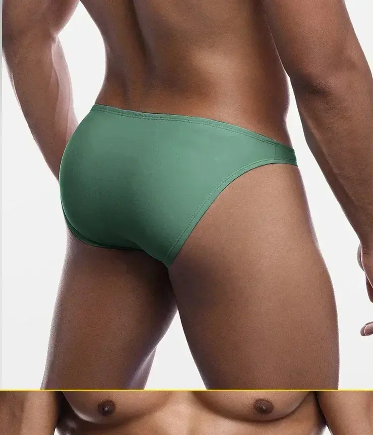 Summer Men's Underwear Modal Sexy Briefs Male Solid Panties Cueca Tanga Comfortable Underpants Breathable Quick Dry Soft Briefs — image 14