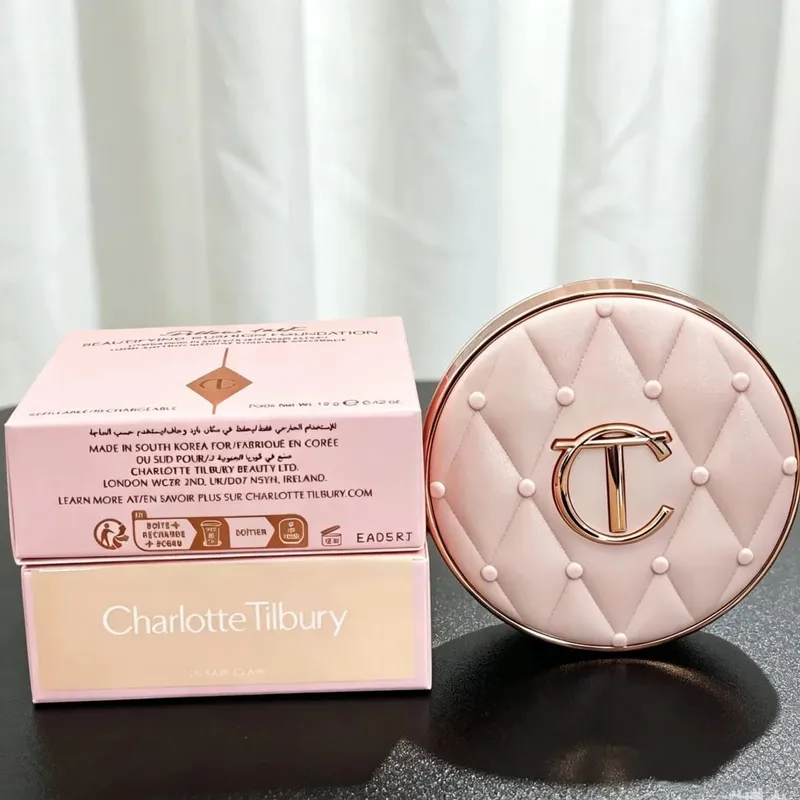 Charlotte Tilbury Dual-Color Blush Concealer Cushion Delicate And Smooth Brightening And Moisturizing Concealing Lasting Makeup — image 9