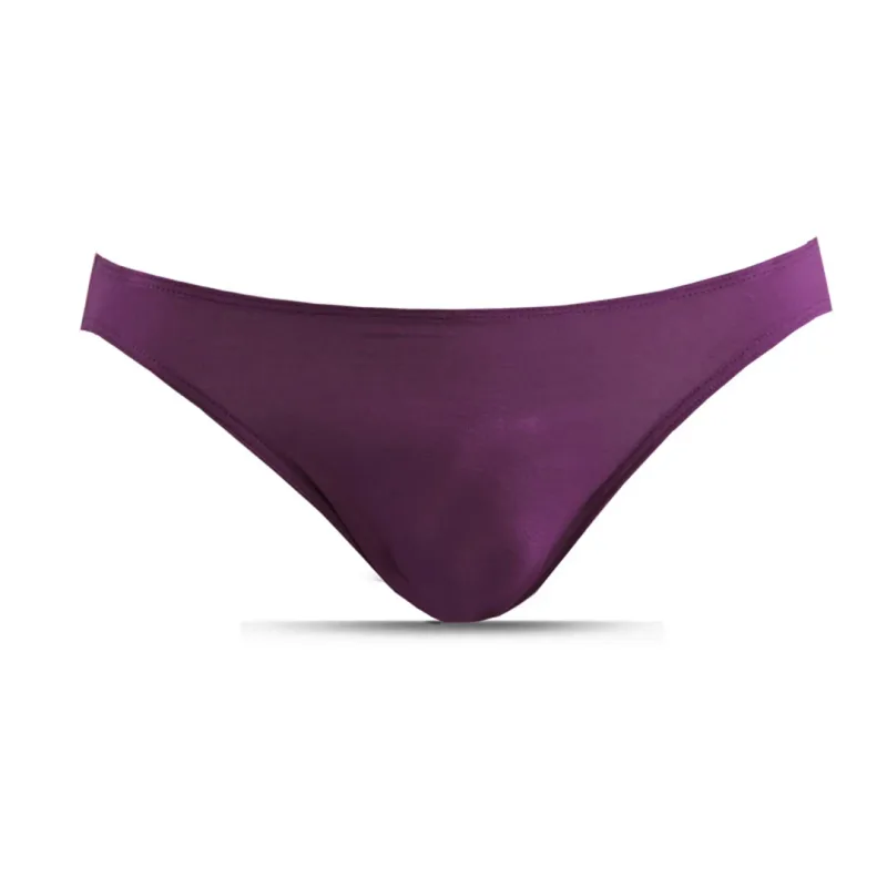 Men's underwear men's small triangle pants U convex Modal thin stretch sexy low waist tight narrow side underpants — image 3