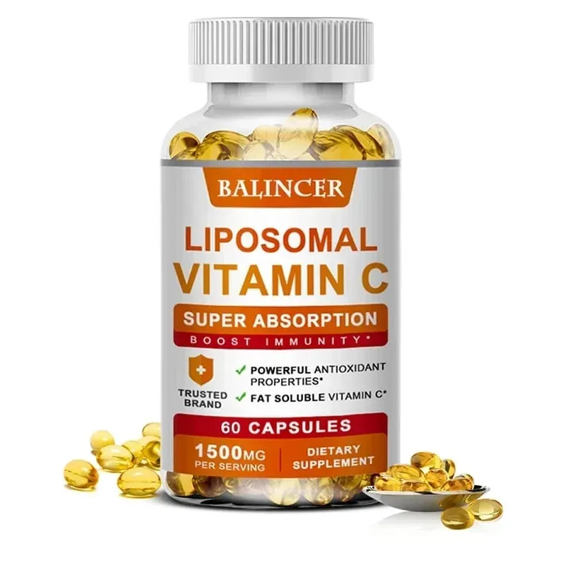 Liposomal Vitamin C Supports Antioxidant Health & Immune Function High Absorption Non-GMO Gluten Free – 120 Capsules — image 8