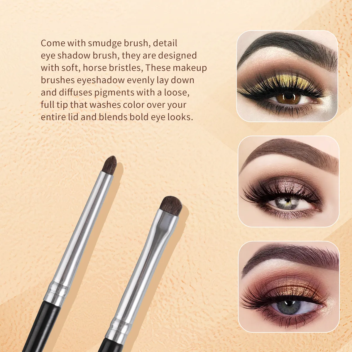 Conjunto de pincéis de maquiagem para olhos OVW Ultimate: delineador de precisão detalhando corretivo de mistura e pincéis multifuncionais para arte impecável — image 3