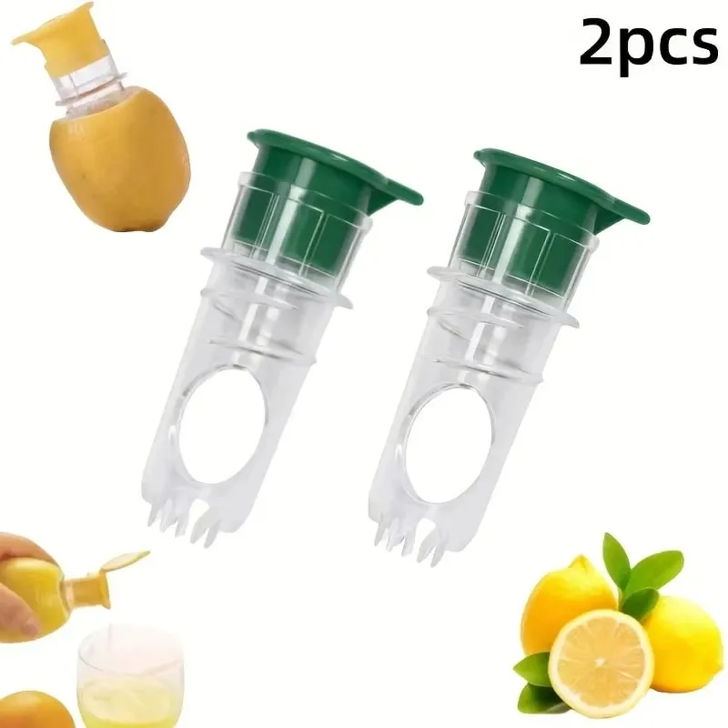 Εγχειρίδιο New Screw Top Lemon Juicer Mini Manual Lemon Squeezer Portable Lemon Juicer With Lid Squeeze Lime for Cocktails Πλαστικό Εγχειρίδιο — image 13