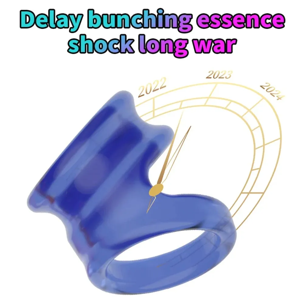 Cock Penis Ring Reusable Delay Ejaculation Stronger Erection Sex Toys Adult Supplies Linen Nozzle Ring Cock Sex Toys For Men — image 5