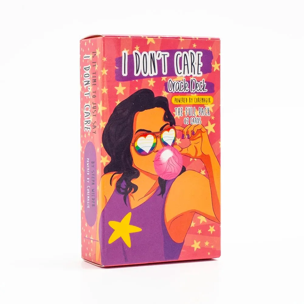 82 Κάρτες ΔΕΝ ΜΕ ΝΟΙΑΖΕΙ Oracle Deck 10,3*6CM Fortune Telling Divination Cart Tarot With PDF GuideBook — image 2