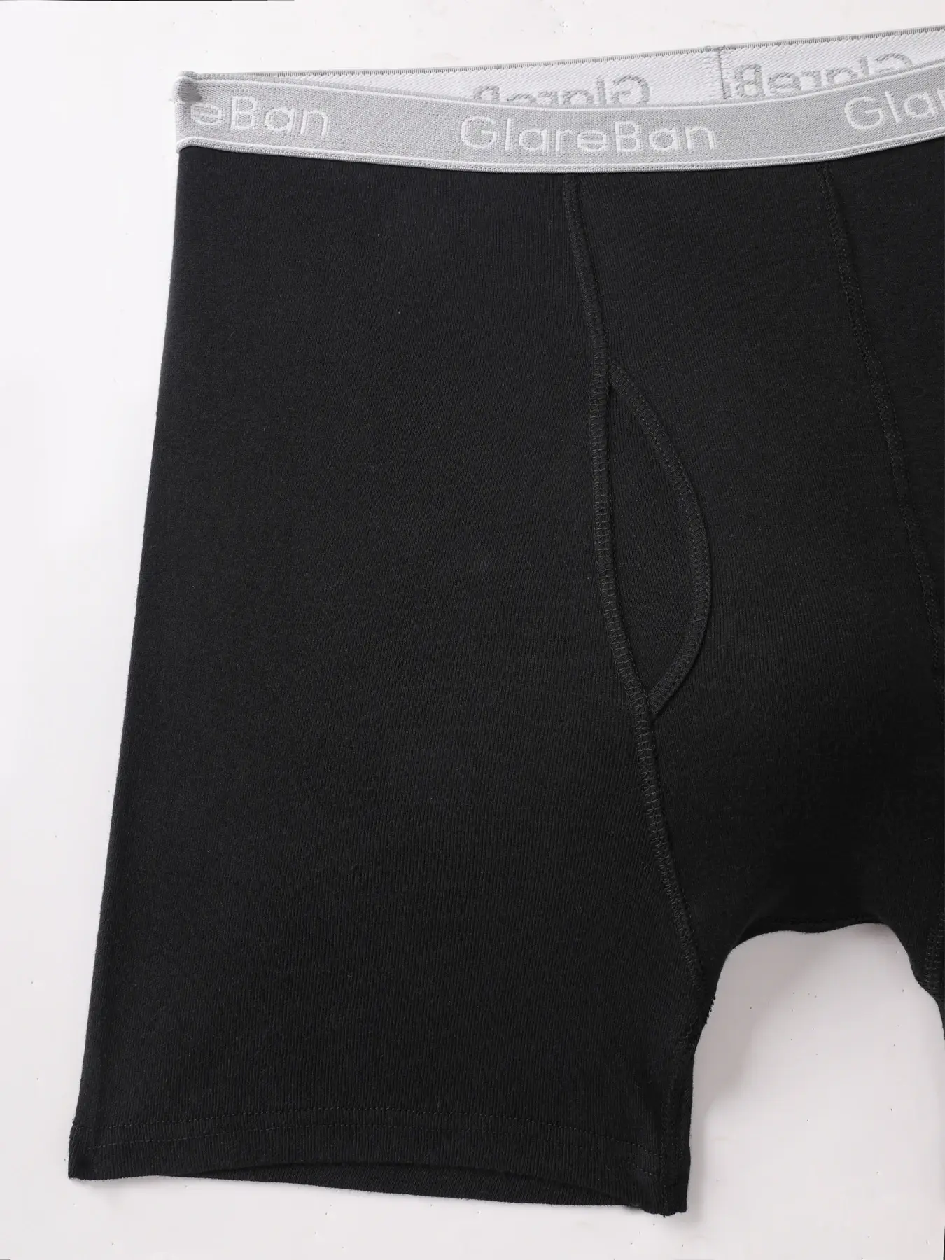 4pcs Hitam Kaki Panjang 100% Kapas Boxer untuk Lelaki Seluar Dalam Baharu Jenama Lelaki Seluar Dalam Dan Seluar Dalam Untuk Seluar Pendek Homme Seluar Slip Kotak — image 4