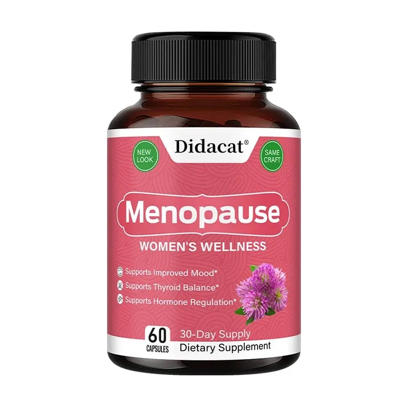 Menopause Relief Capsules - Improves Metabolism Support Weight Management Hot Flashes Night Sweats Mood Supplements for Women — image 9