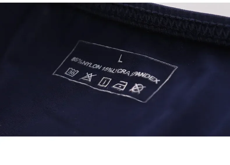 3PCS Summer narrow edge men sports breathable ice silk underpants thin sexy low waist tight seamless small triangle pants — image 9