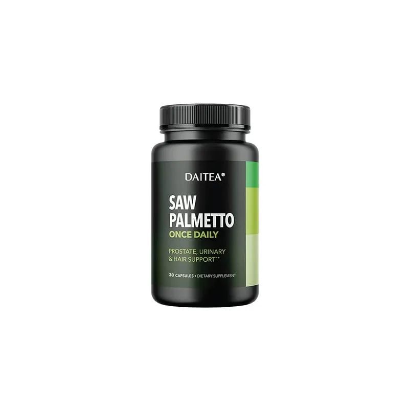 Daitea Saw Palm Capsule Συμπλήρωμα για την υγεία του προστάτη Υποστήριξη για την υγεία του ουροποιητικού συστήματος Υποστήριξη για την υγεία της ουροδόχου κύστης Προώθηση της ανάπτυξης των μαλλιών — image 9
