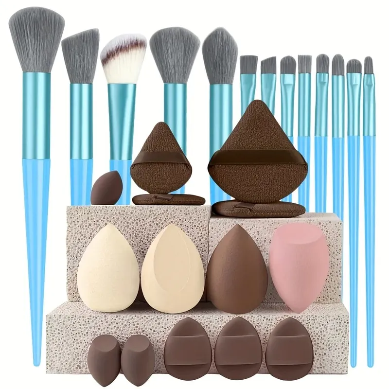 Makeup Brushes 8-29Pcs Makeup Kit Professional Women Cosmetic Soft Powder Brush Eyeshadow Foundation Full Set Travel Beauty Tool — image 15