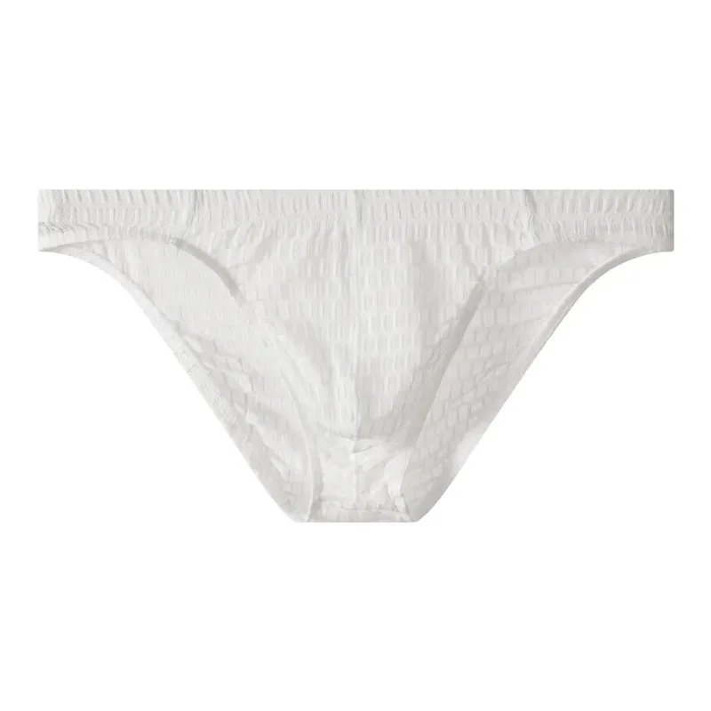 Men's Breathable See Through Underwear Briefs With Low-Waist Design And U Convex Pouch For Support And Comfort — image 10