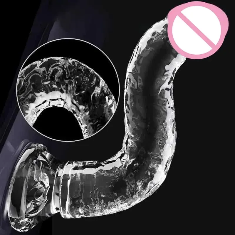 Ρεαλιστική βεντούζα πέους Dildo Jelly Dildo Big Dick Θηλυκός Αυνανιστής Κλειτορική Διέγερση Λεσβιακά σεξουαλικά παιχνίδια για γυναίκες 7 μεγεθών — image 6