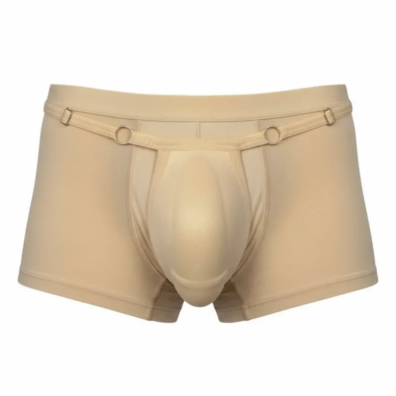 T-back Push Up Sponge Cup Pad Thongs Adjustable 3D Front Padded Briefs Seamless Low-waist Men Shapewear Men Panties Accessories — image 11
