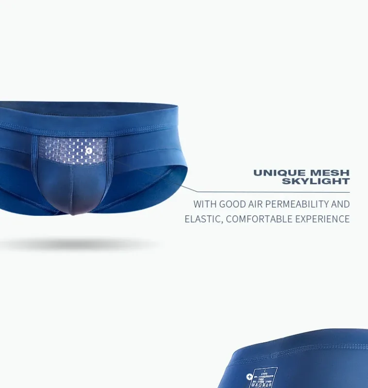 Men's Panties Men's Briefs Head U Convex Pocket Modal Sexy Breathable Youth Antibacterial Low Waist Bottom Pants — image 19